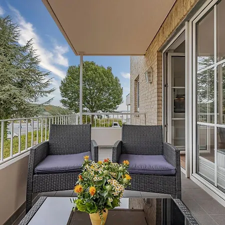 アパート Fewo1846 Strandresidenz Wassersleben - Nordi - Komfortables Studioapartment Mit Balkon Und Meerblick *