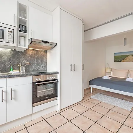 Apartament Fewo1846 Strandresidenz Wassersleben - Nordi - Komfortables Studioapartment Mit Balkon Und Meerblick